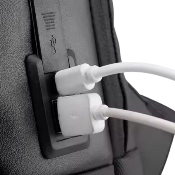 کوله پشتی اداری ضد سرقت 15.6 اینچی نمای USB