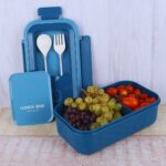 لانچ باکس دو محفظه ای نمای رو به رو