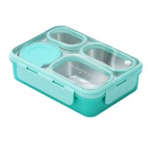 لانچ باکس 4 محفظه ای استیل 950ML نمای رو به رو