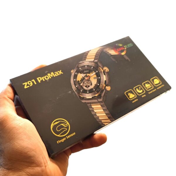 ساعت هوشمند مدل Z91 PROMAX جعبه محصول
