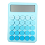 ماشین حساب رنگی کد DX-817 رنگ آبی