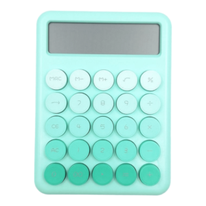 ماشین حساب رنگی کد DX-817 رنگ سبز