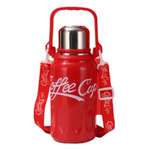 فلاسک مدل Coffee cup طرح کوکا کولا قرمز