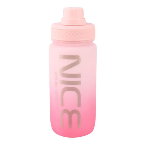 مینی قمقمه درب پیچی طرح nice گنجایش 550ml نمای رو به رو