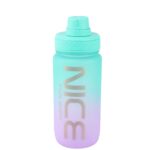 مینی قمقمه درب پیچی طرح nice گنجایش 550ml نمای رو به رو