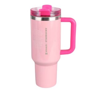 ماگ اورجینال استنلی و استارباکس صورتی سرخابی