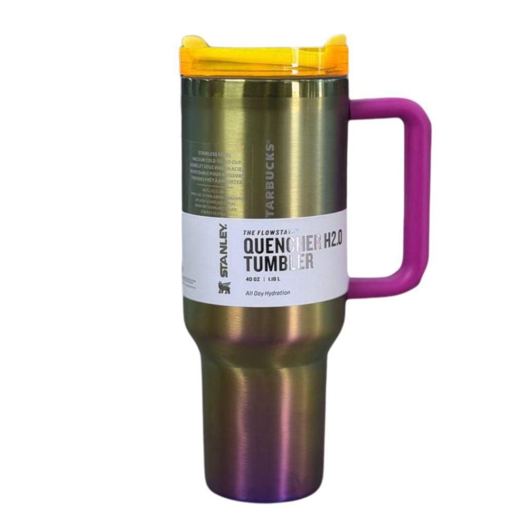 تراول ماگ مدل تامبلر برند STANLAY x STURBUCKS گنجایش 1.18L نمای رو به رو