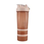 شیکر بدنسازی سه تکه طرح sport گنجایش 500ml نمای کنار