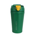 تراول ماگ دو حالته قفل دار مدل coffee گنجایش 400ml نمای رو به رو
