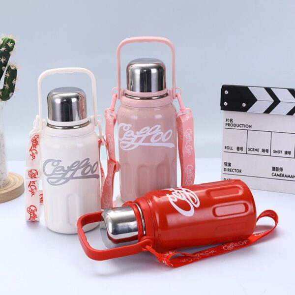 فلاسک مدل Coffee cup طرح کوکا کولا