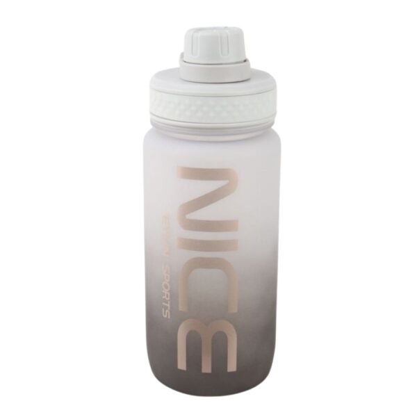 مینی قمقمه درب پیچی طرح nice گنجایش 550ml نمای رو به رو