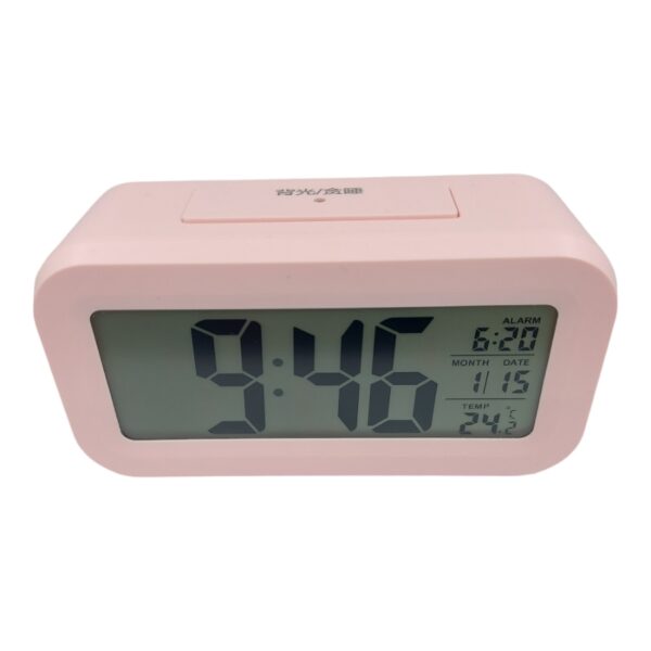 ساعت رومیزی زنگ دار دیجیتال LCD