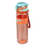 قمقمه اسپرت مدل شفاف گنجایش 1000ml رنگ آبی نمای کنار