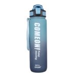 قمقمه ورزشی EYUN مدل !COMEON گنجایش 1000ml -آبی
