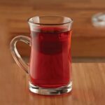 استکان مدل mila برند پاشاباغچه بسته سه عددی نمای رو به رو