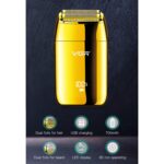 ماشین اصلاح صورت وی جی آر V-399 رنگ طلایی