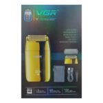 ماشین اصلاح صورت وی جی آر V-399 نمای جعبه