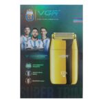 ماشین اصلاح صورت وی جی آر V-399 نمای جعبه