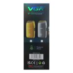 ماشین اصلاح صورت وی جی آر V-399 نمای جعبه