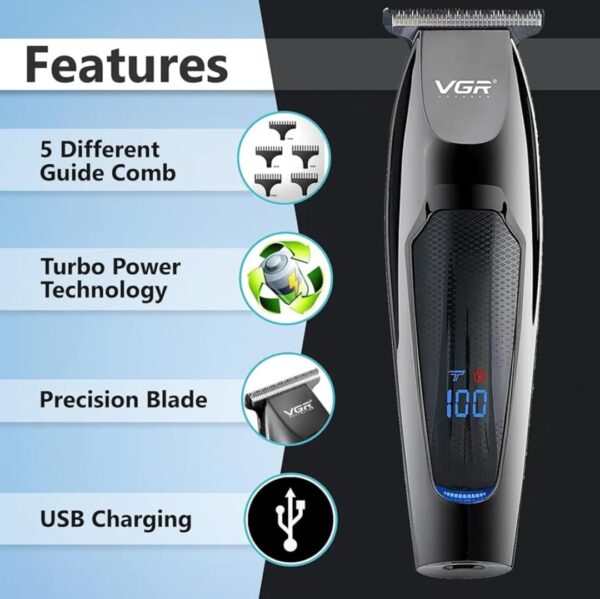 ماشین اصلاح سر و صورت وی جی آر V-070 ویژگیها