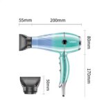 سشوار حرفه ای وی جی آر مدل V-452 نمای اندازه