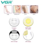 اپیلاتور حرفه ای وی جی آر مدل V-738 نمای نزدیک