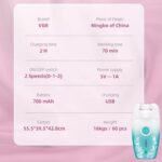 اپیلاتور حرفه ای وی جی آر مدل V-738 مشخصات