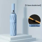 چتر تاشو اتوماتیک 12 فنره دوبل ضد باد کد 653-8