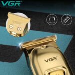 ماشین اصلاح وی جی آر V-965 نمای نزدیک تیغه