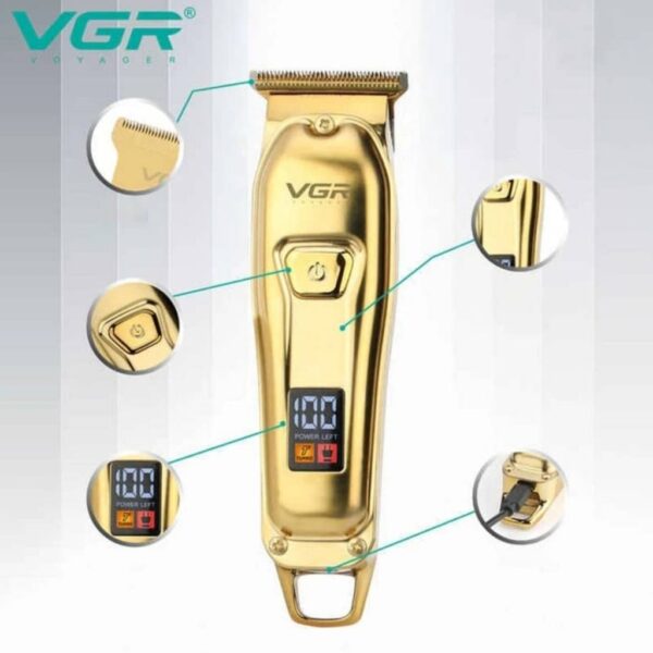 ماشین اصلاح وی جی آر V-965 نمای نزدیک