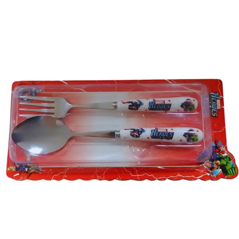 قاشق چنگال طرح قهرمانان