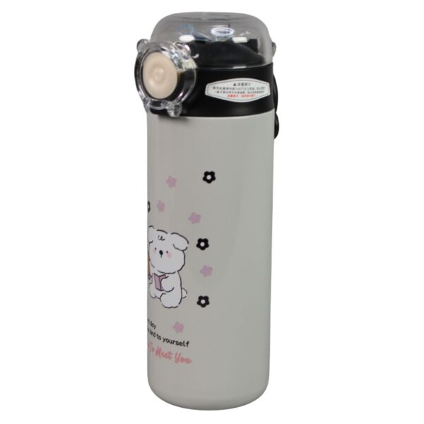 تراول ماگ فانتزی طرح خرس گنجایش 500ml نمای کنار