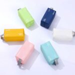 کیف لوازم آرایشی ژله ای طرح مکعب تمام رنگ ها