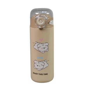 تراول ماگ فانتزی طرح خرس گنجایش 500ml نمای رو به رو