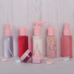 پک مسافرتی آرایشی و مراقبتی ست 9 تکه+ کیف نمای رو به رو