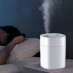 بخور پرتابل و مرطوب کننده هوا خانگی نمای رو به رو