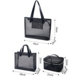 کیف دستی واش بگ رنگ مشکی ابعاد