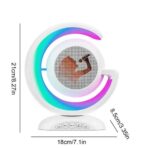 چراغ خواب و اسپیکر و میکروفون با قابلیت تغییر صدا نمای ابعاد