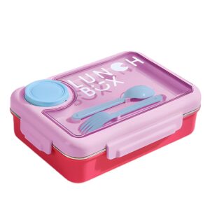 ظرف غذا استیل + سوپ خوری گنجایش 900ML نمای رو به رو