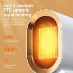 بخاری برقی پرتابل 1200W میزان کارکرد