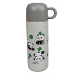تراول ماگ استیل پاندا فانتزی گنجایش 500ml نمای رو به رو