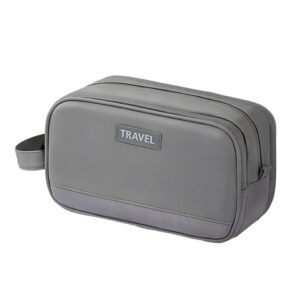 کیف لوازم بهداشتی سفری مدل travel طوسی
