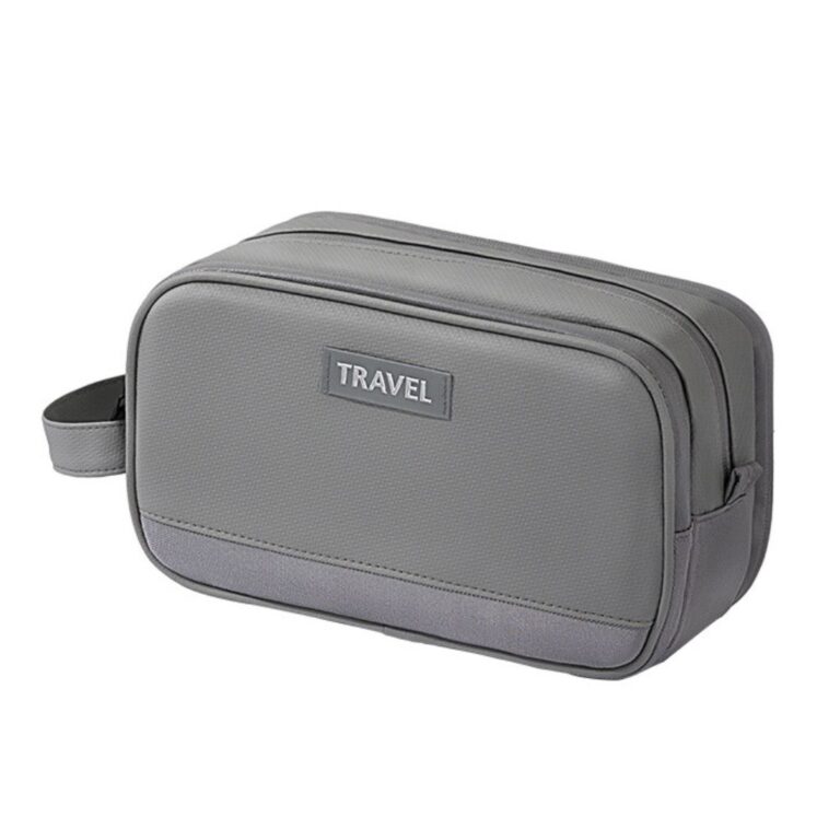 کیف لوازم بهداشتی سفری مدل travel طوسی