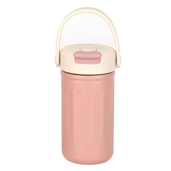 تراول ماگ دسته دار اسپرت گنجایش 380ml نمای رو به رو