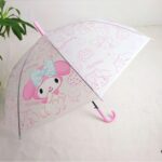 چتر کرومی و دوستان رنگ صورتی
