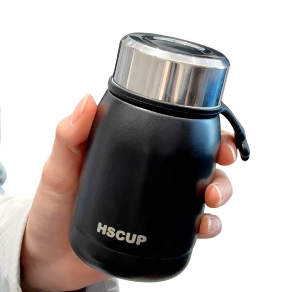 فلاسک کوچک مدل hscup گنجایش 220ml نمای رو به رو