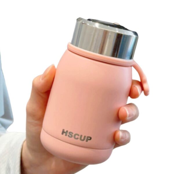 فلاسک کوچک مدل hscup گنجایش 220ml نمای رو به رو