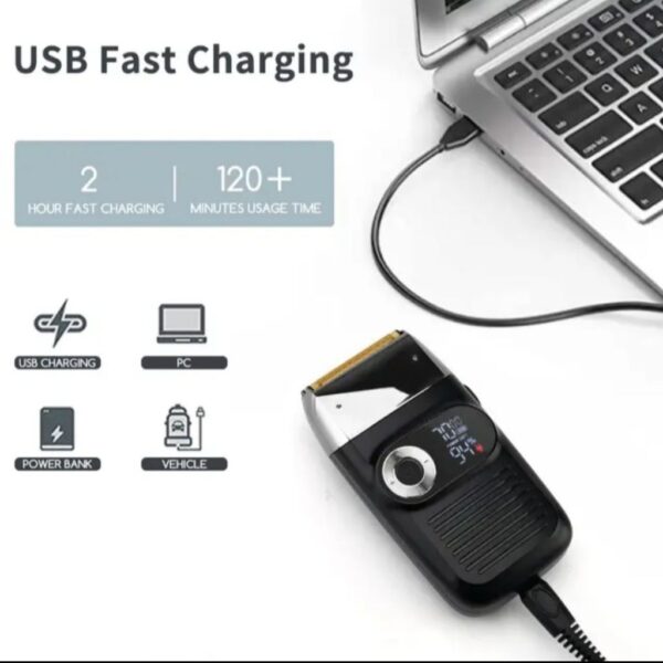 شیور حرفه ای صورت و بدن دی اس پی 60088 نمای شارژ