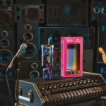 ماگ اورجینال استنلی و باربی طرح ROCKERS نمای حقیقی