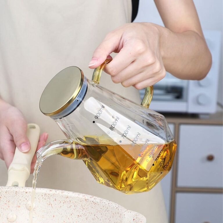 روغن ریز پیرکس درب استیل نمای حقیقی